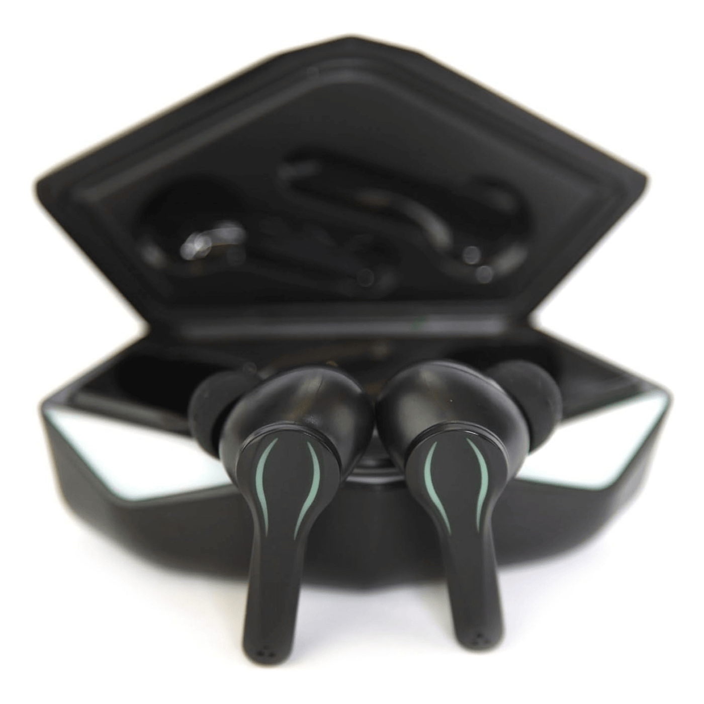 Emerson True Wireless Gaming Earbuds with Charging Case and Taking