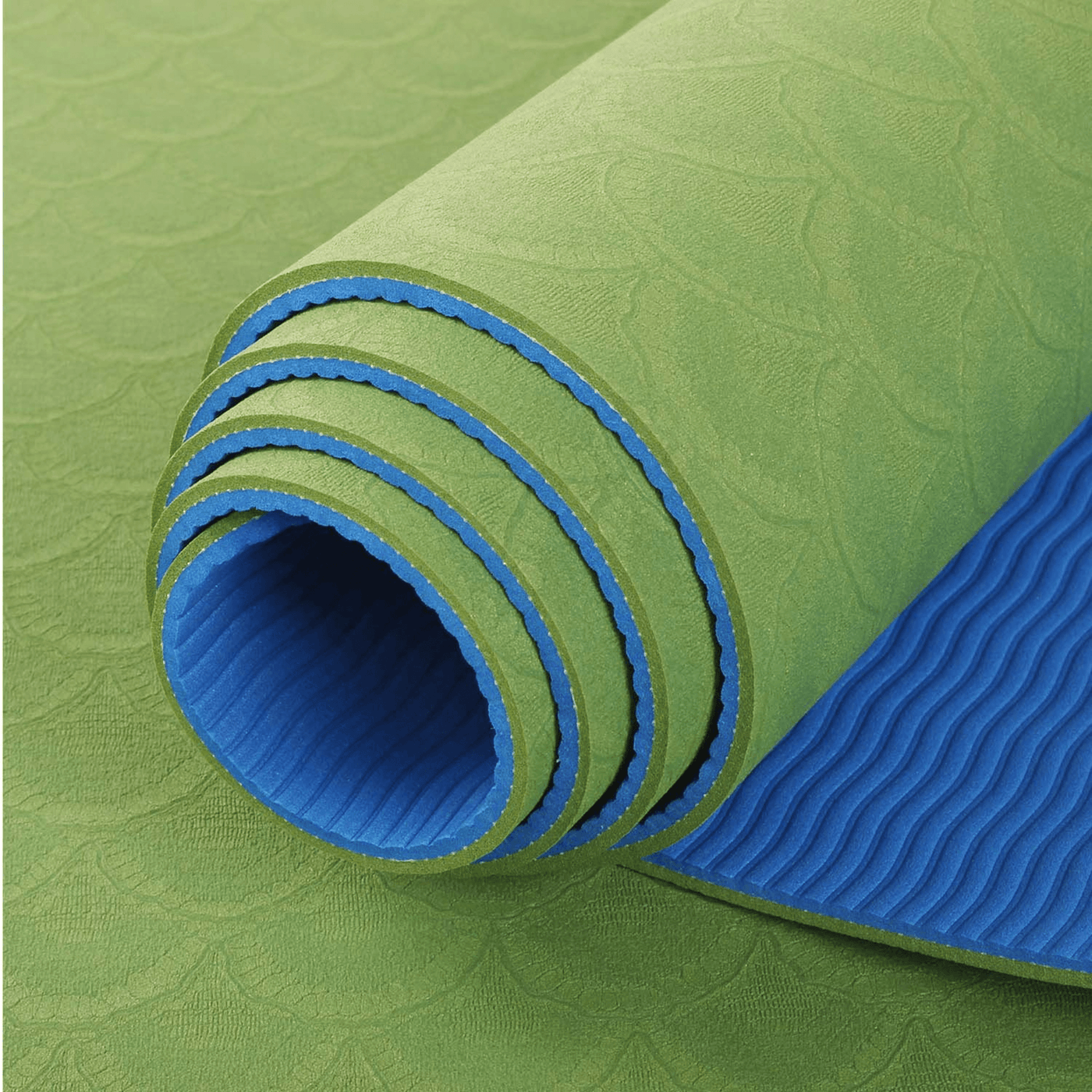 2 Tone TPE Premium Yoga Mat