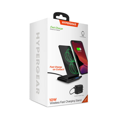 HyperGear Wireless Fast Charging Stand Black (14519-HYP)