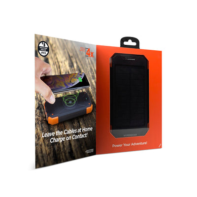 HyperGear Solar 10000mAh Wireless Power Bank Black (14659-HYP)