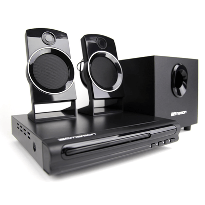 Emerson Speaker Surround Sound System & 2.1 Channel Home Theater DVD