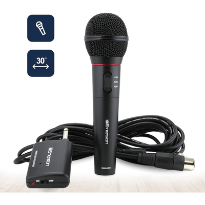 Emerson Professional Microphone Kit with Wireless Receiver