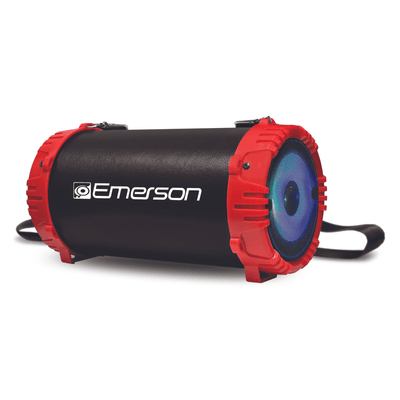 Emerson Portable Bluetooth Speaker with LED Lighting and Carrying