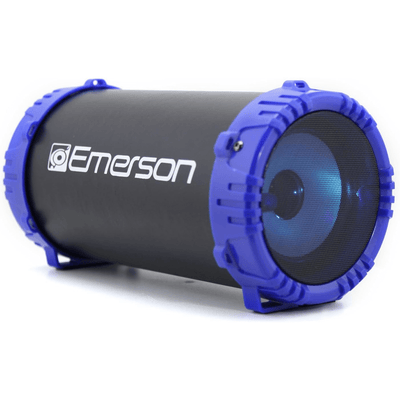 Emerson Portable Bluetooth Speaker with LED Lighting and Carrying