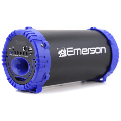 Emerson Portable Bluetooth Speaker with LED Lighting and Carrying