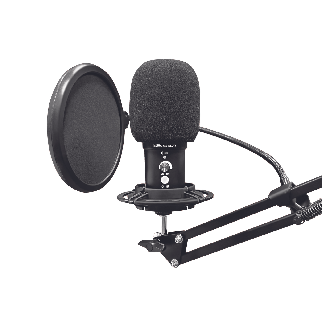 Emerson USB Gaming and Streaming Condenser Microphone